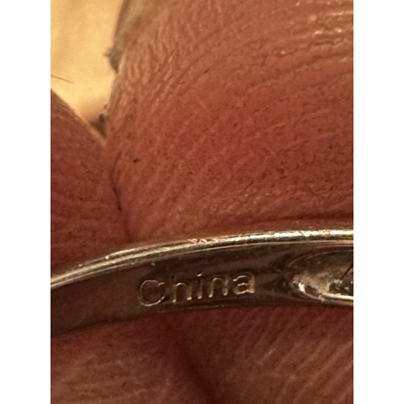 Sterling Silver  2.27ct Tanzanite White Zircon Ring   Size 8 - Picture 9 of 9